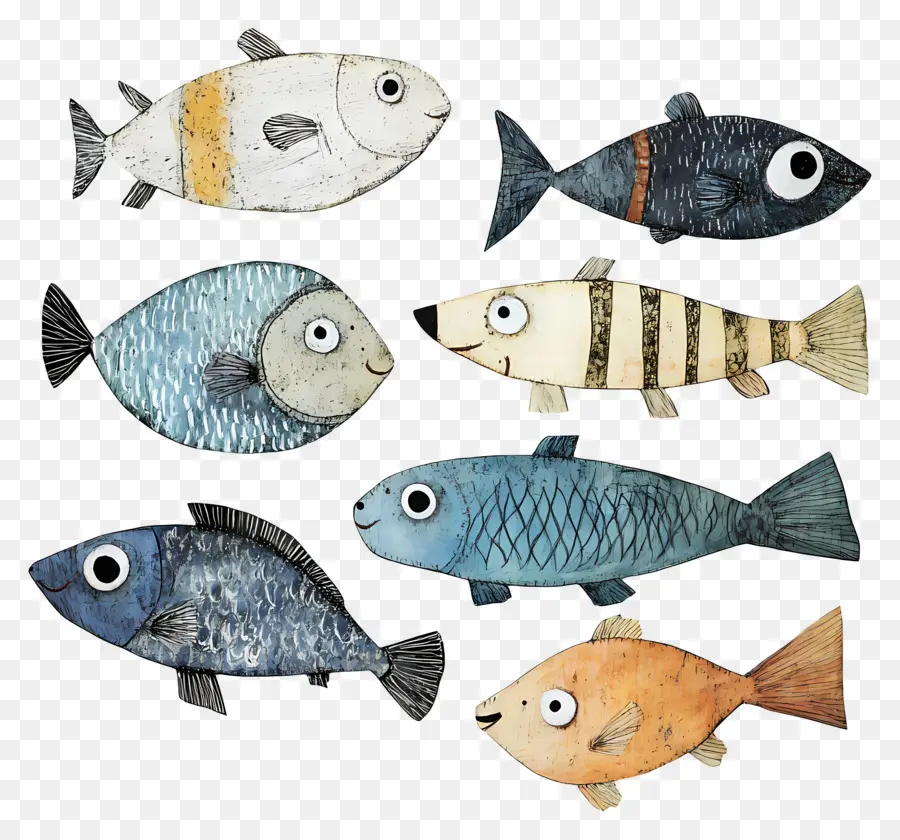 Groupe De Poissons，Poisson PNG