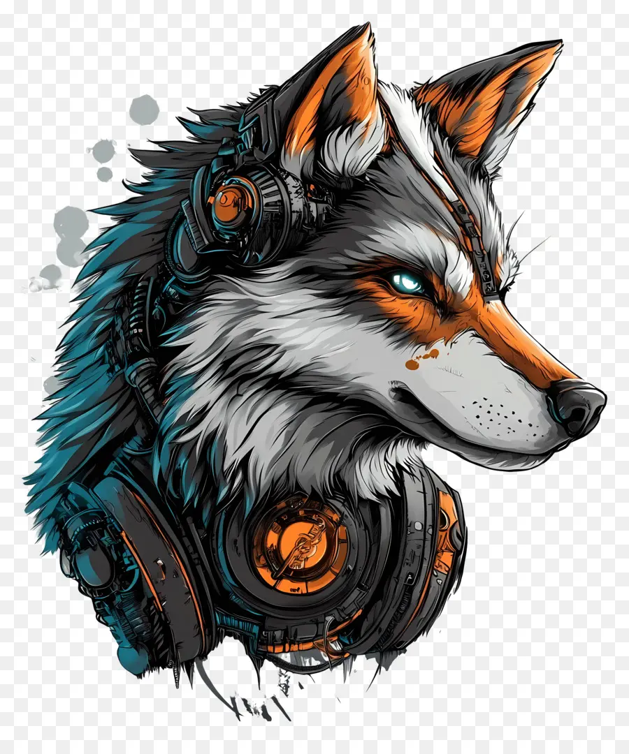 Loup Cool，Cyber Loup PNG