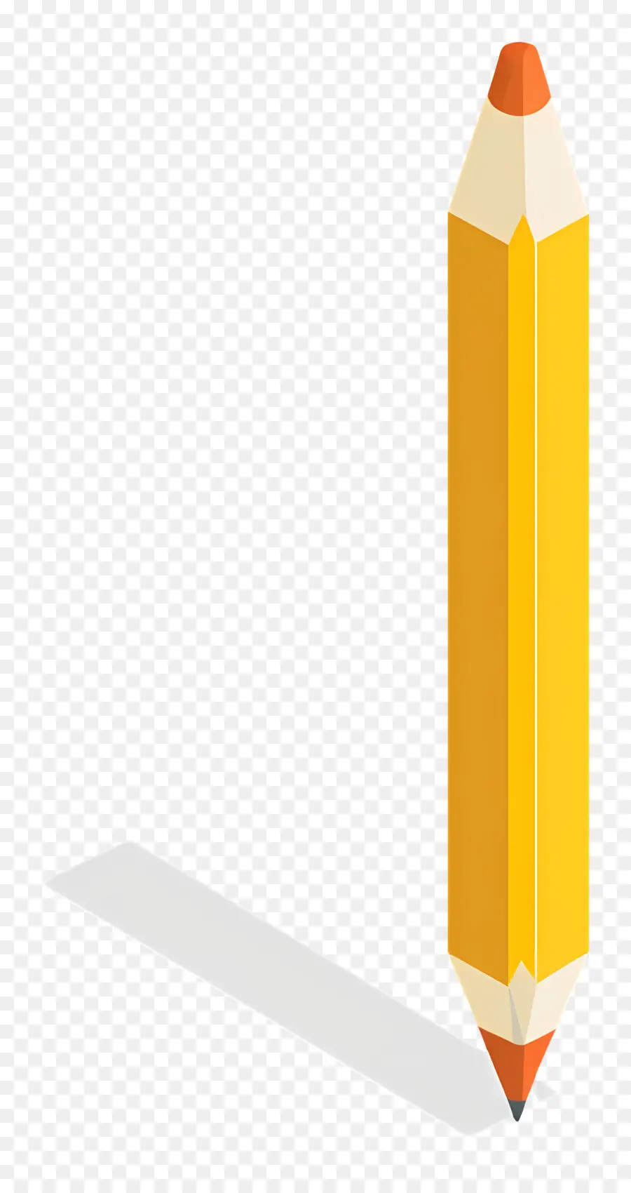 Crayon Jaune，En écrivant PNG