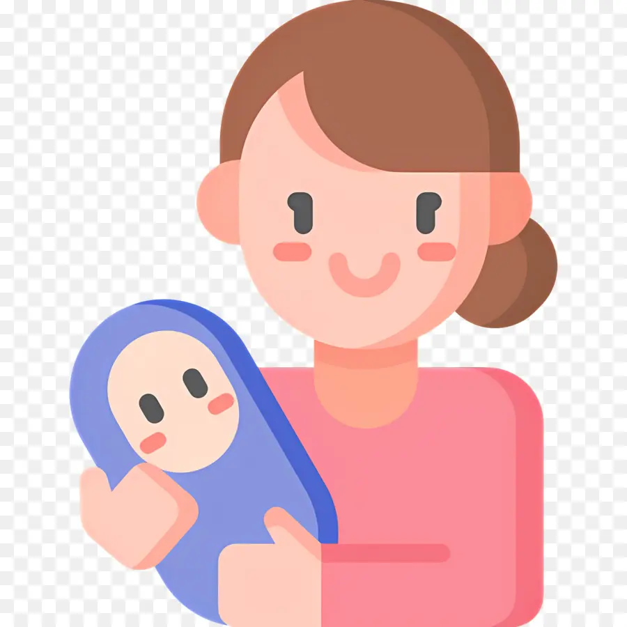 Mère Et Bébé，Mère PNG