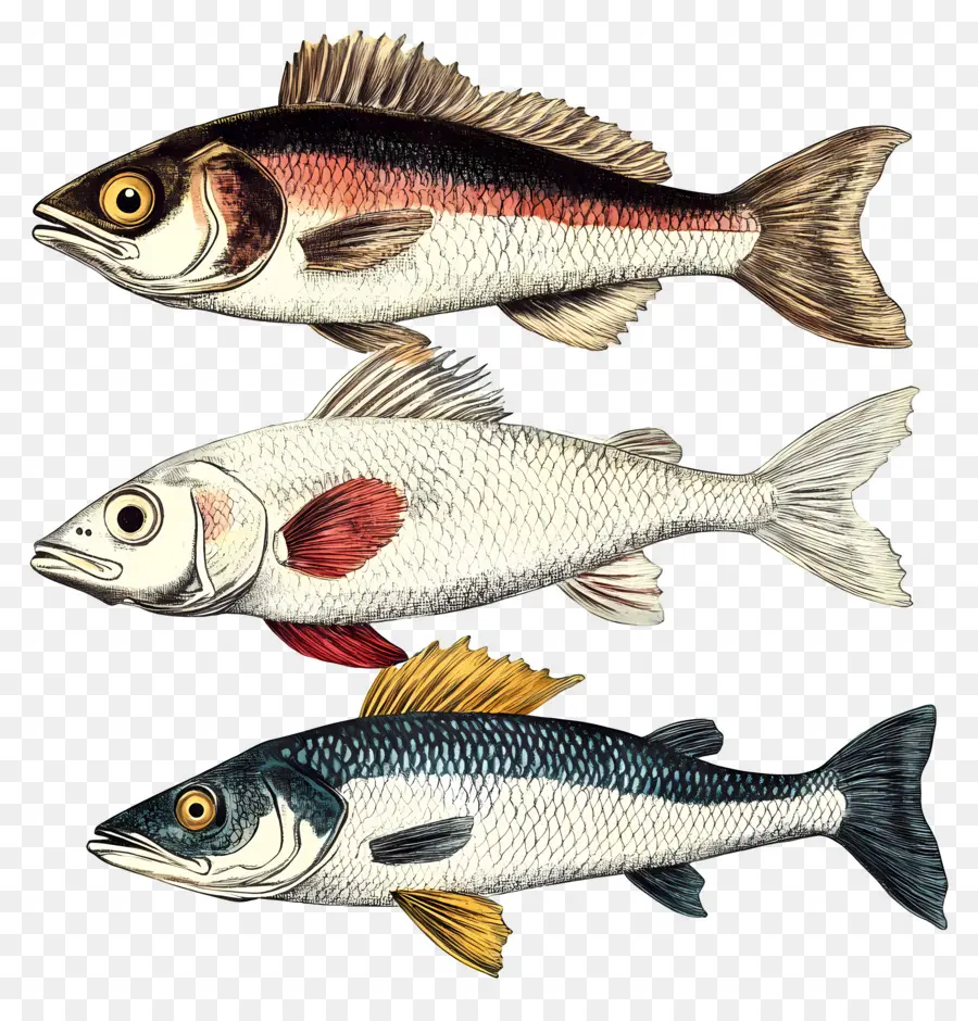 Groupe De Poissons，Poisson PNG