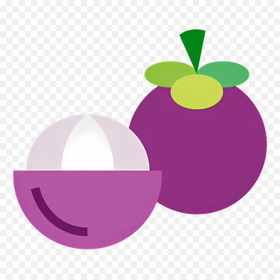 Mangoustan，Violet PNG