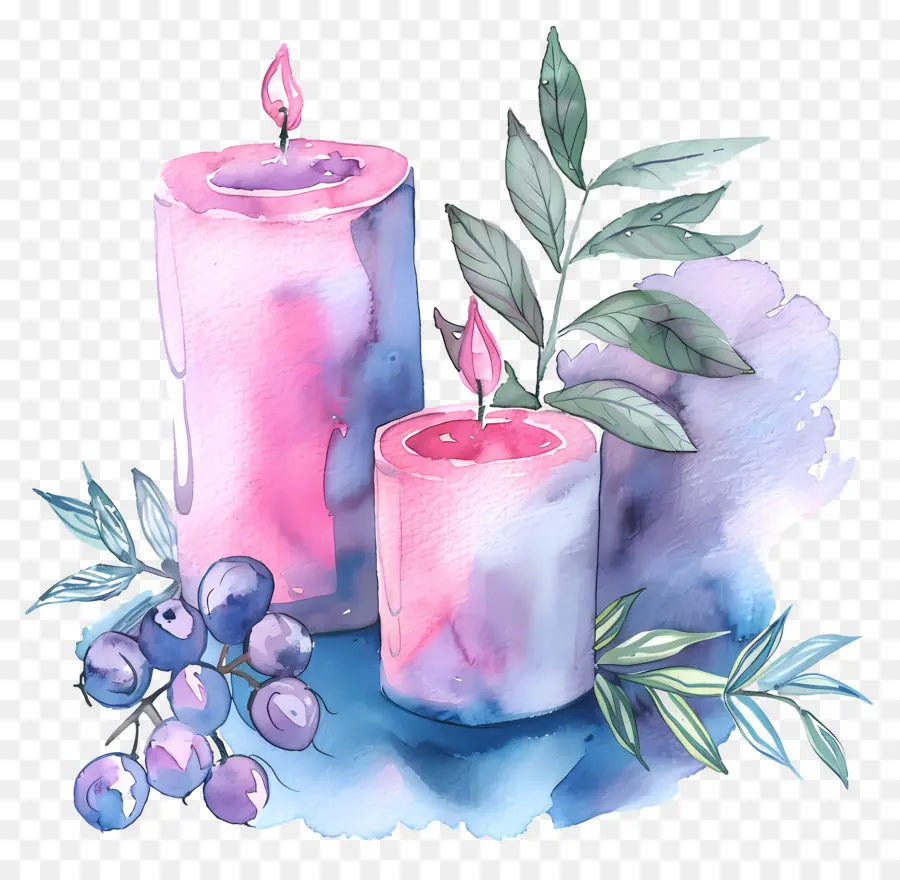 Bougies De L'avent，Bougies PNG