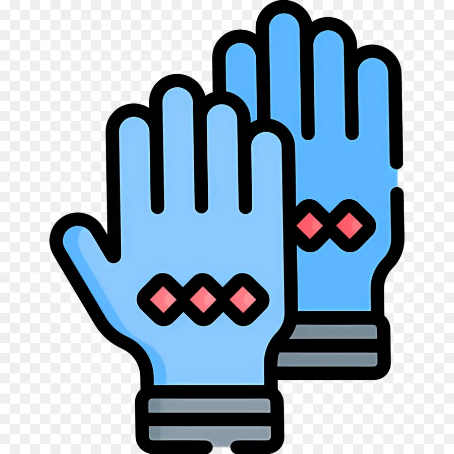 Gants，Gants Bleus PNG