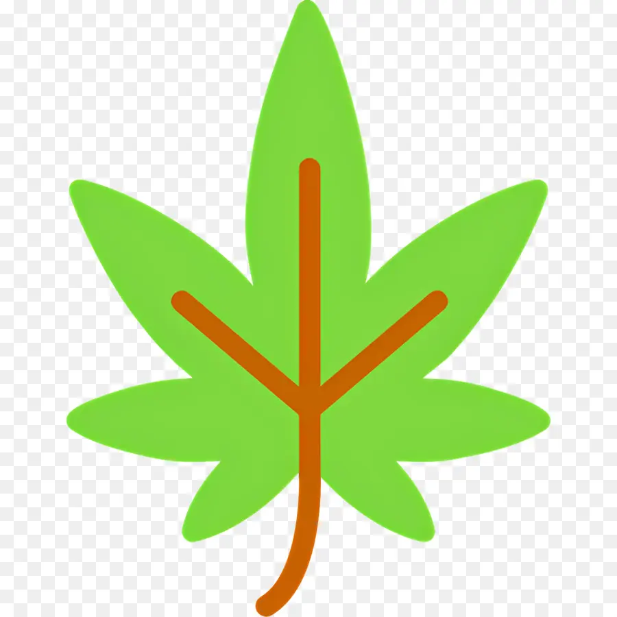 Feuille De Cannabis，Feuille PNG