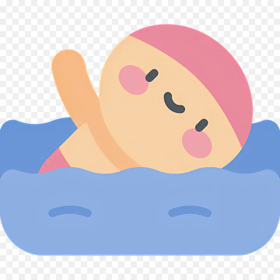 Nageur，Bonnet De Bain PNG