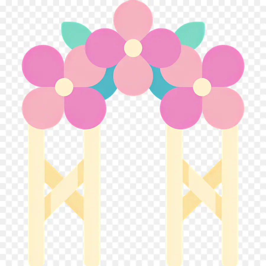 Arche De Mariage，Arche Fleurie PNG