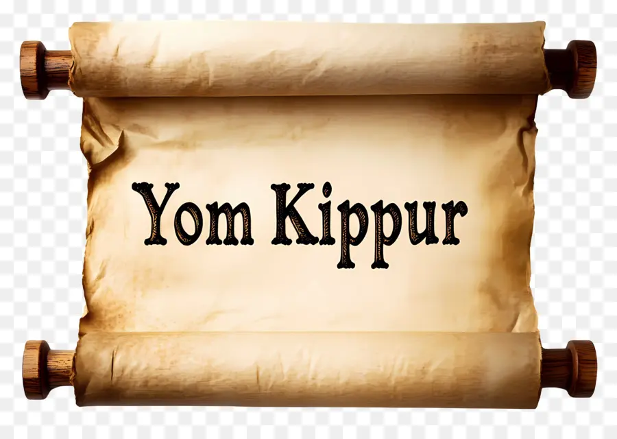 Yom Kippour，Parchemin De Yom Kippour PNG