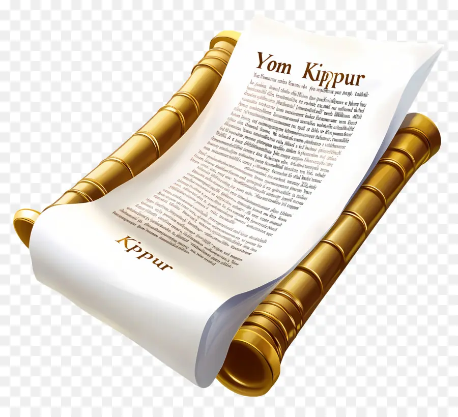 Yom Kippour，Parchemin De Yom Kippour PNG