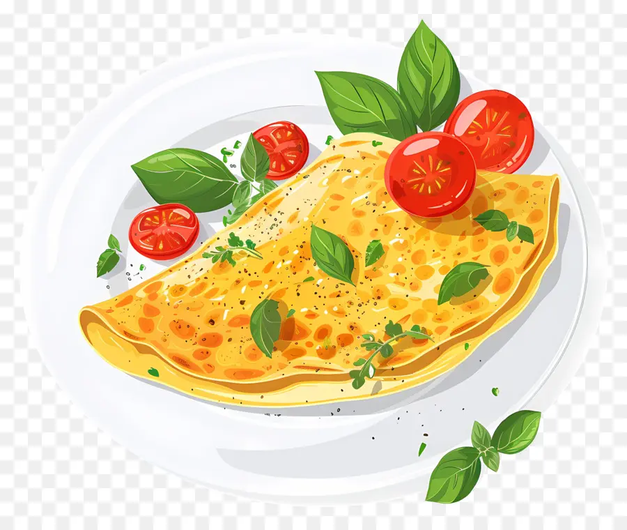 Omelette Espagnole，Omelette PNG