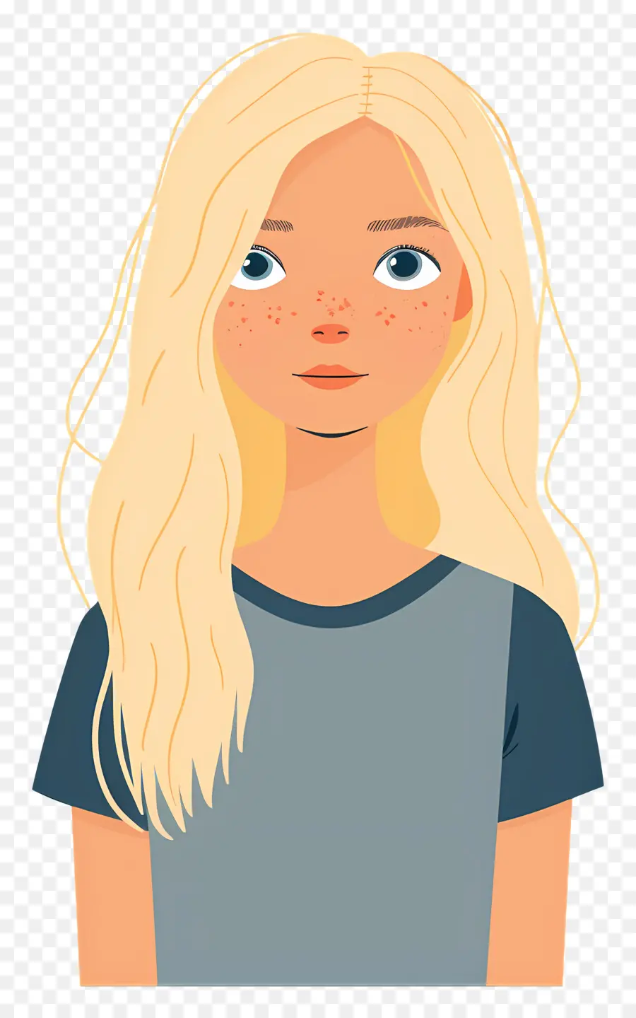 Femme Blonde，Fille Blonde PNG