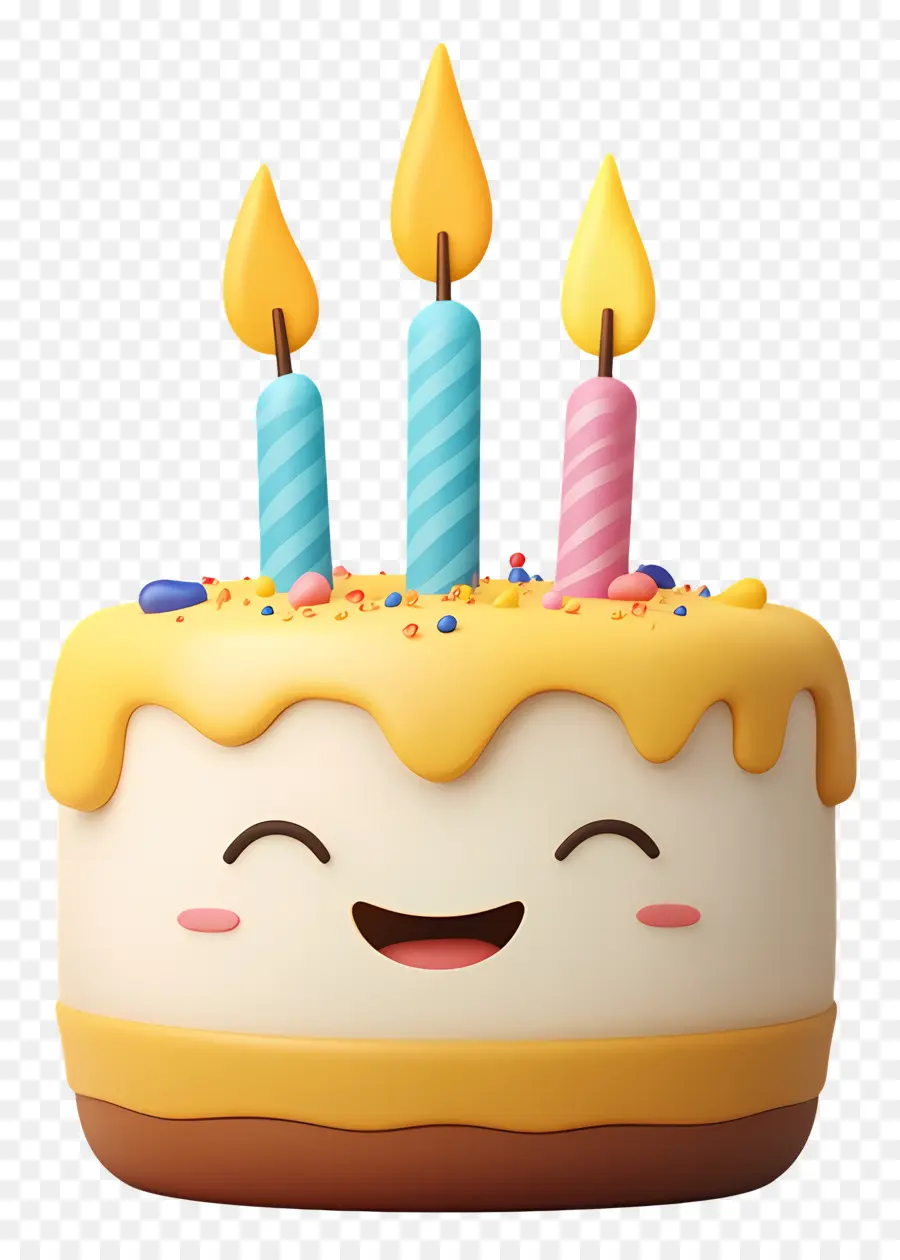 Anniversaire Emoji，Gâteau D'anniversaire PNG