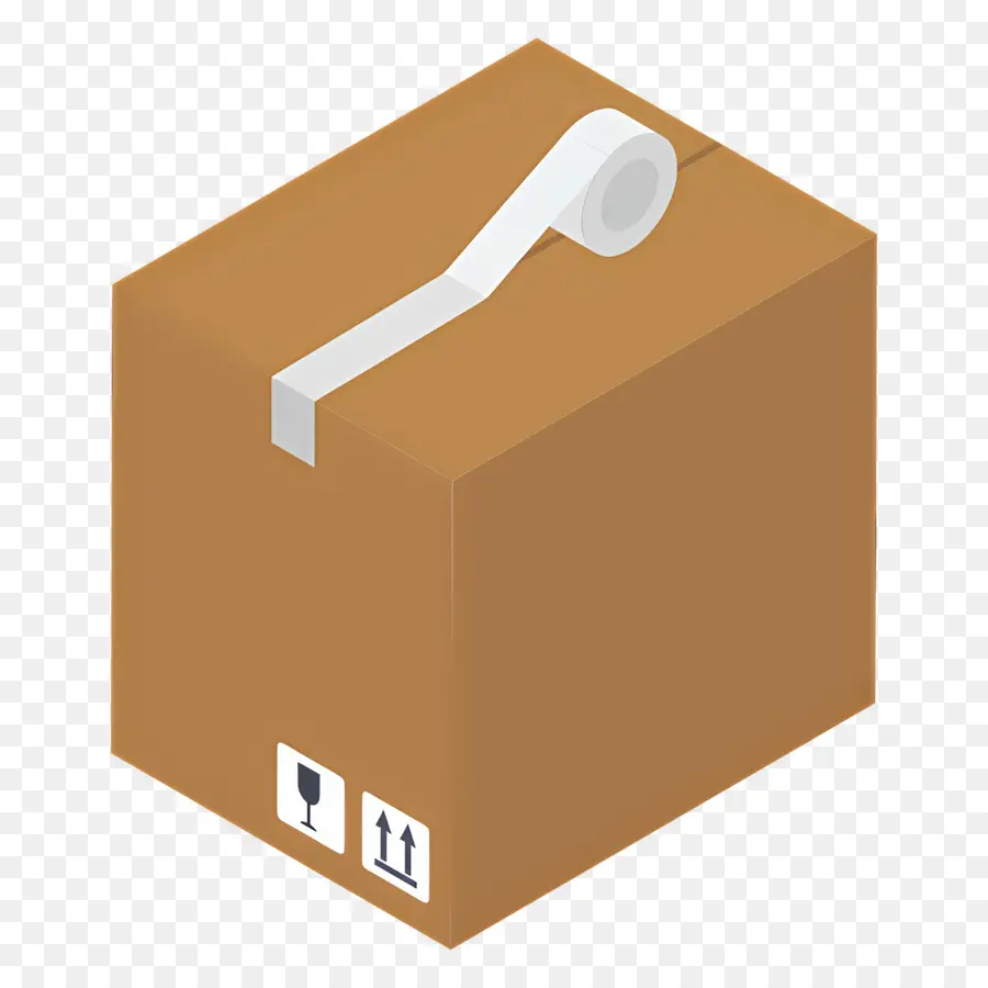 Colis，Boîte En Carton PNG