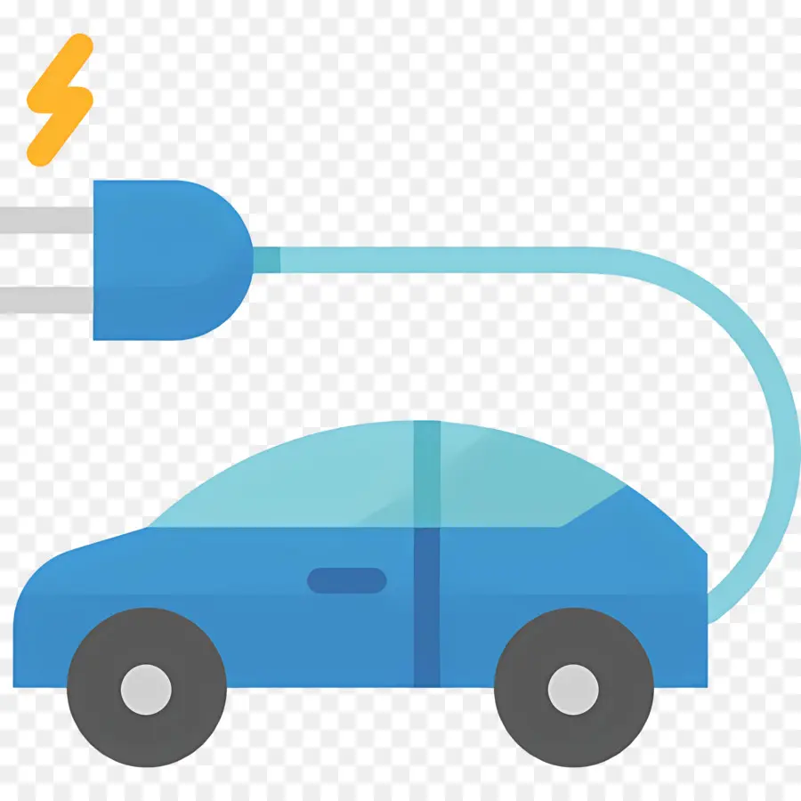 Voiture électrique，Chargement PNG