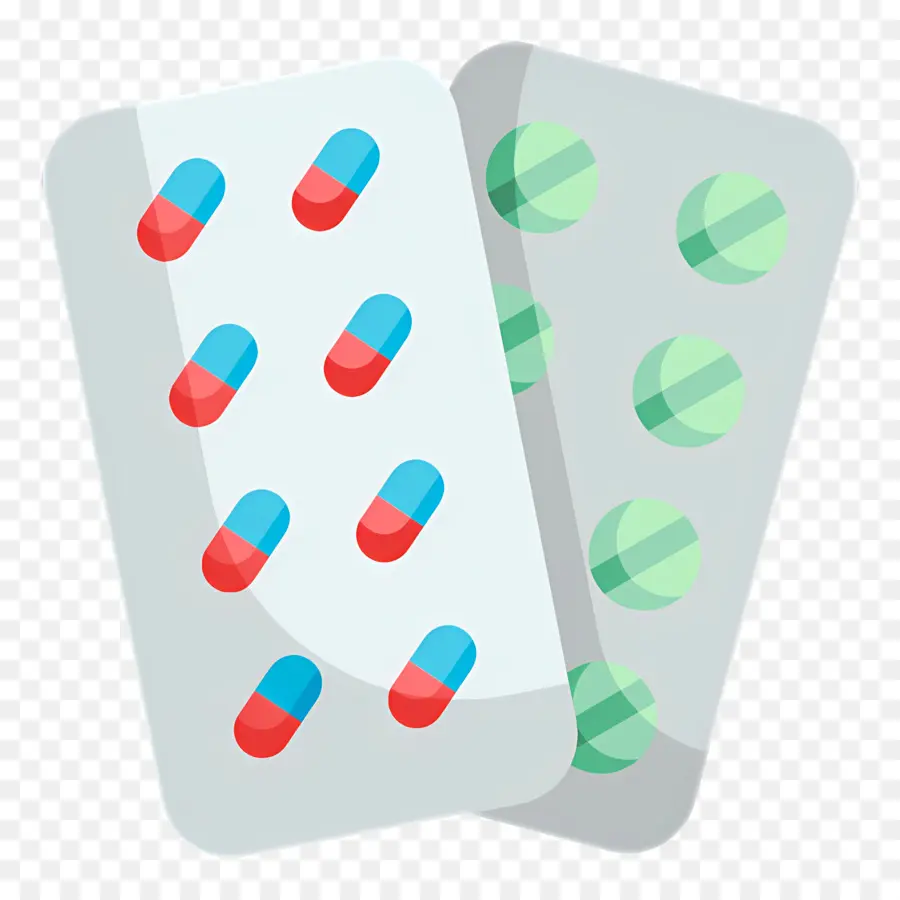 Comprimés，Blisters De Médicaments PNG