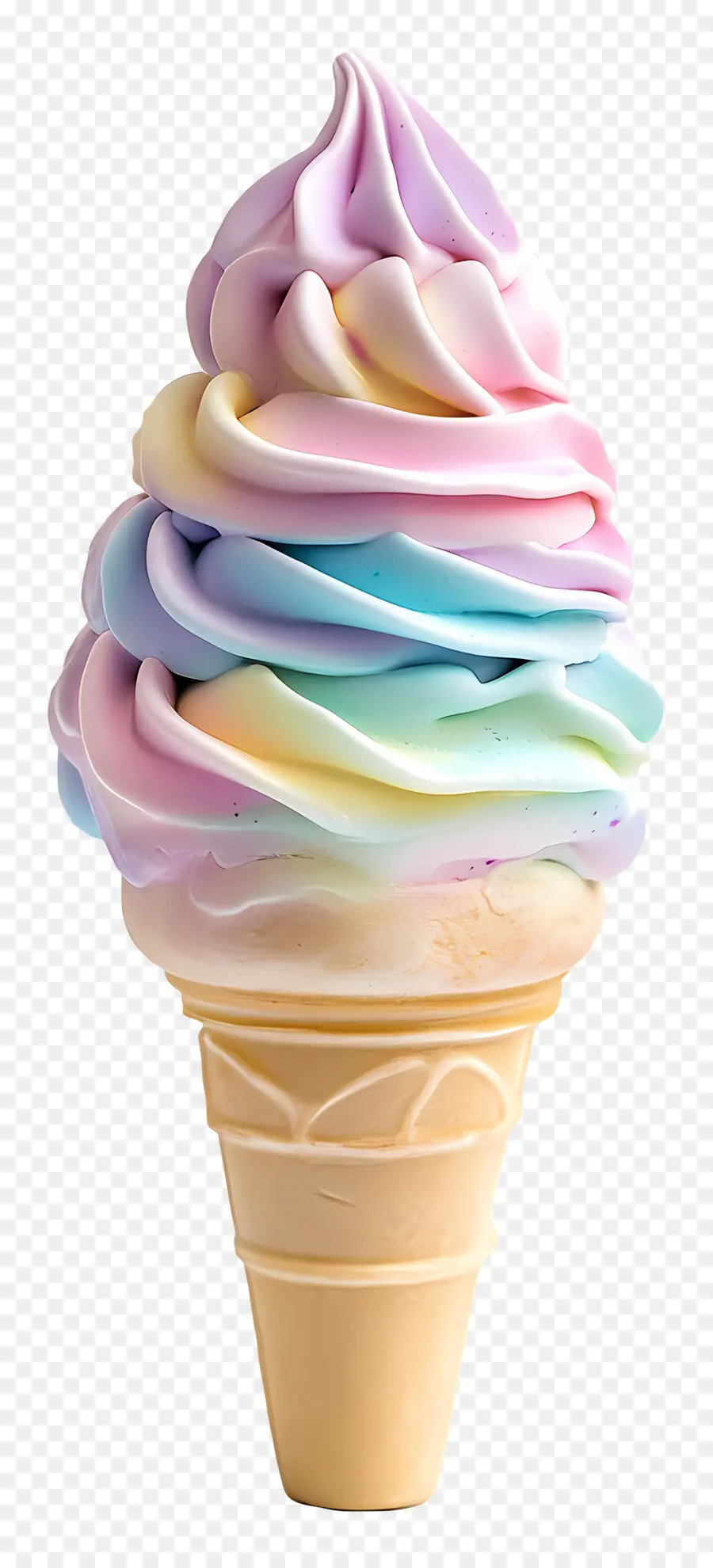 Glace Pastel，Glace Colorée PNG