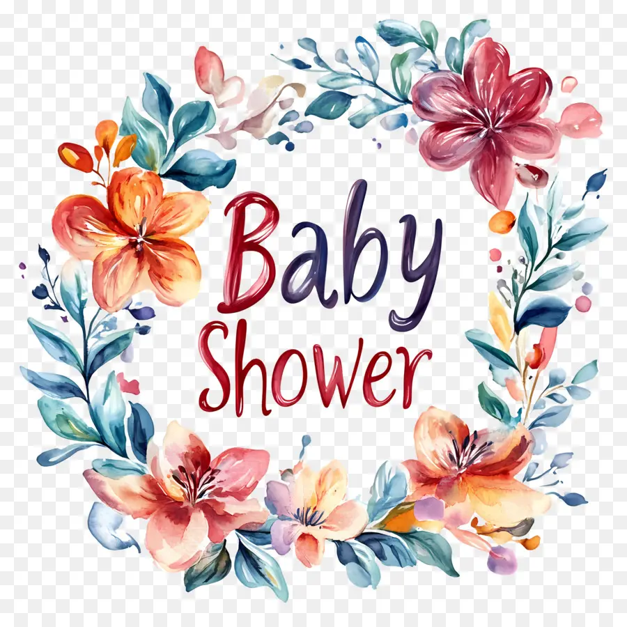 Douche De Bébé，Fleurs PNG