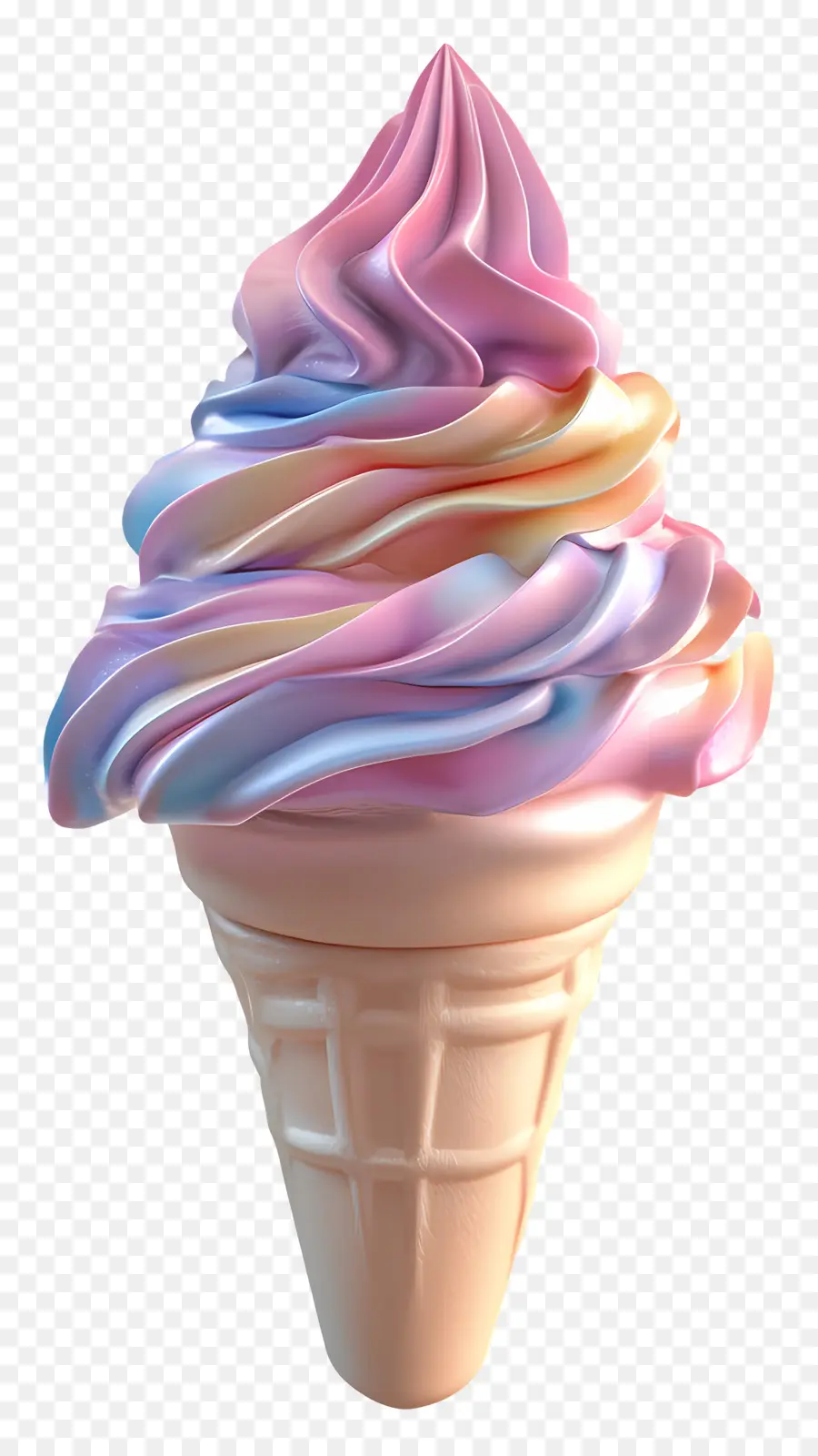 Glace Pastel，Glace Colorée PNG