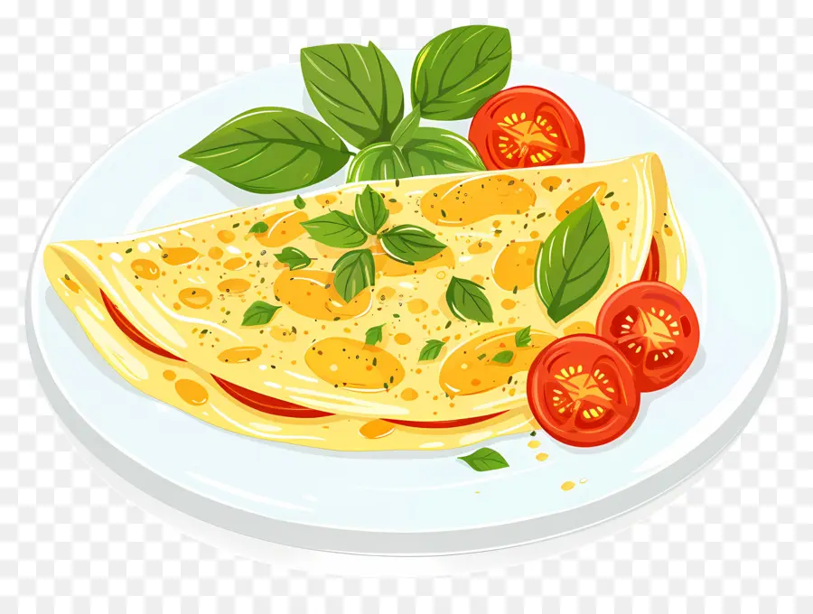 Omelette Espagnole，Omelette PNG