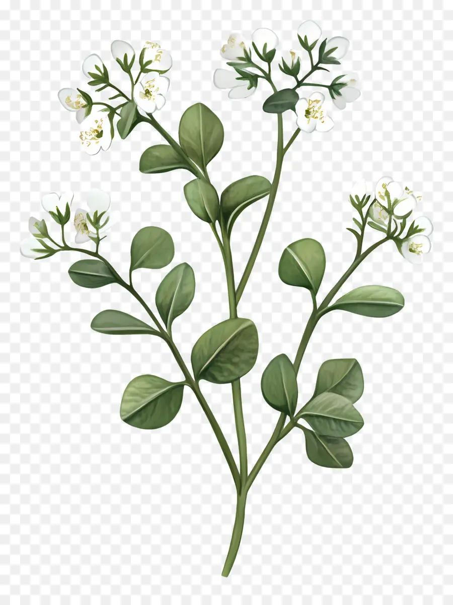 Herbe Du Scorbut En Fleurs，Usine PNG