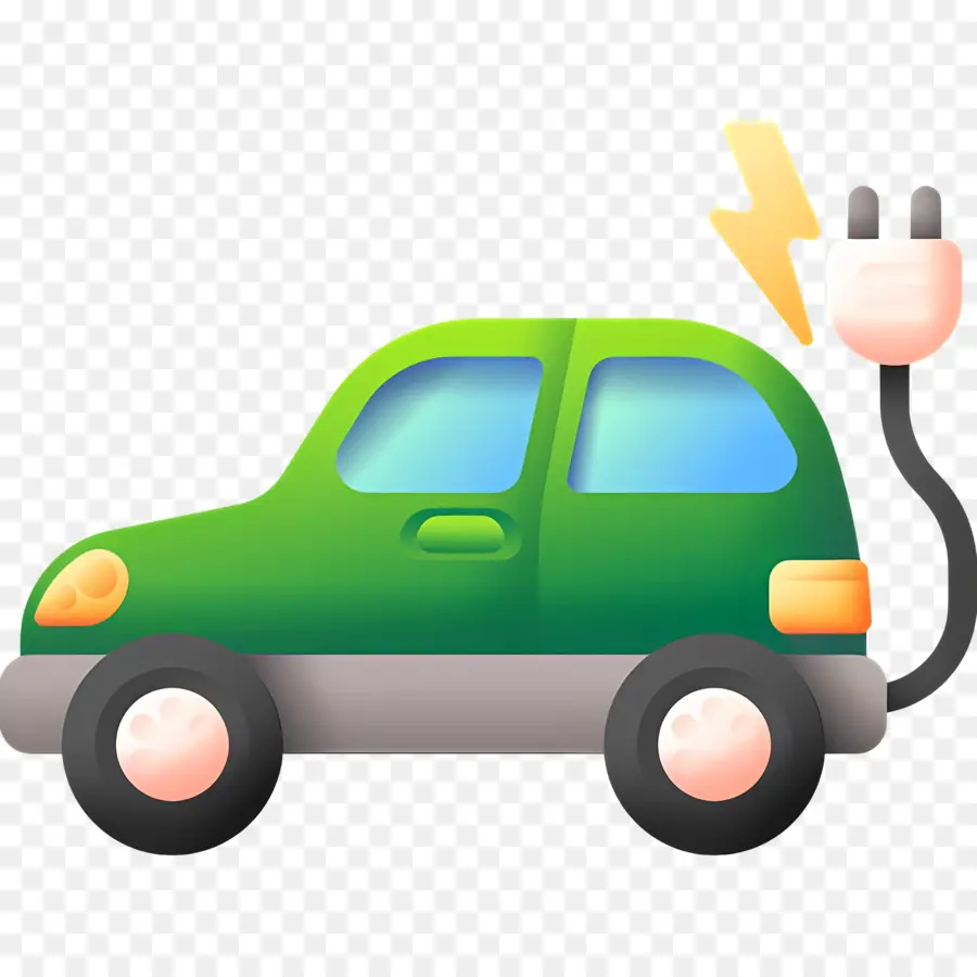 Voiture électrique，Chargement PNG