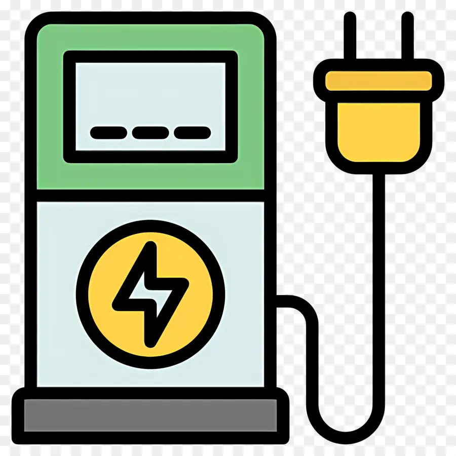 Station De Charge，Borne De Recharge électrique PNG