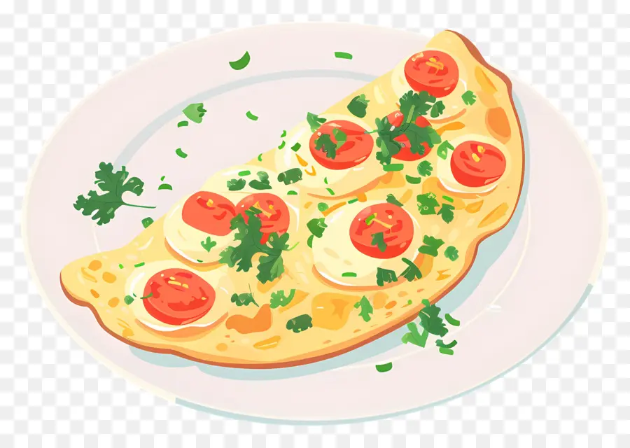 Omelette Au Fromage，Omelette Aux Tomates PNG