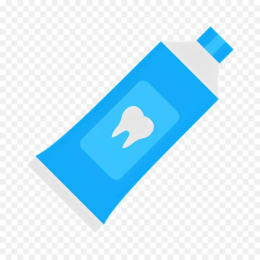 Dentifrice，Tube De Dentifrice Bleu PNG