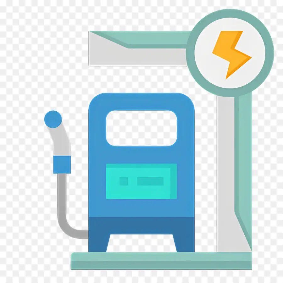 Station De Charge，Borne De Recharge électrique PNG