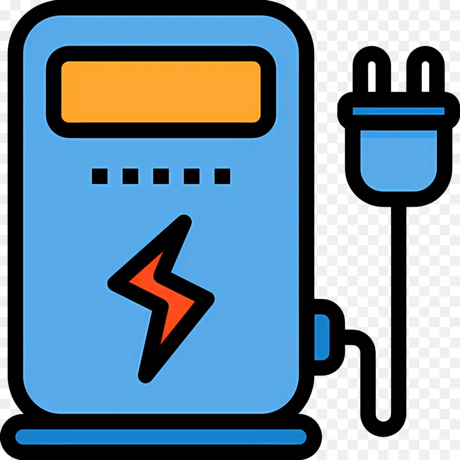 Station De Charge，Chargeur électrique PNG