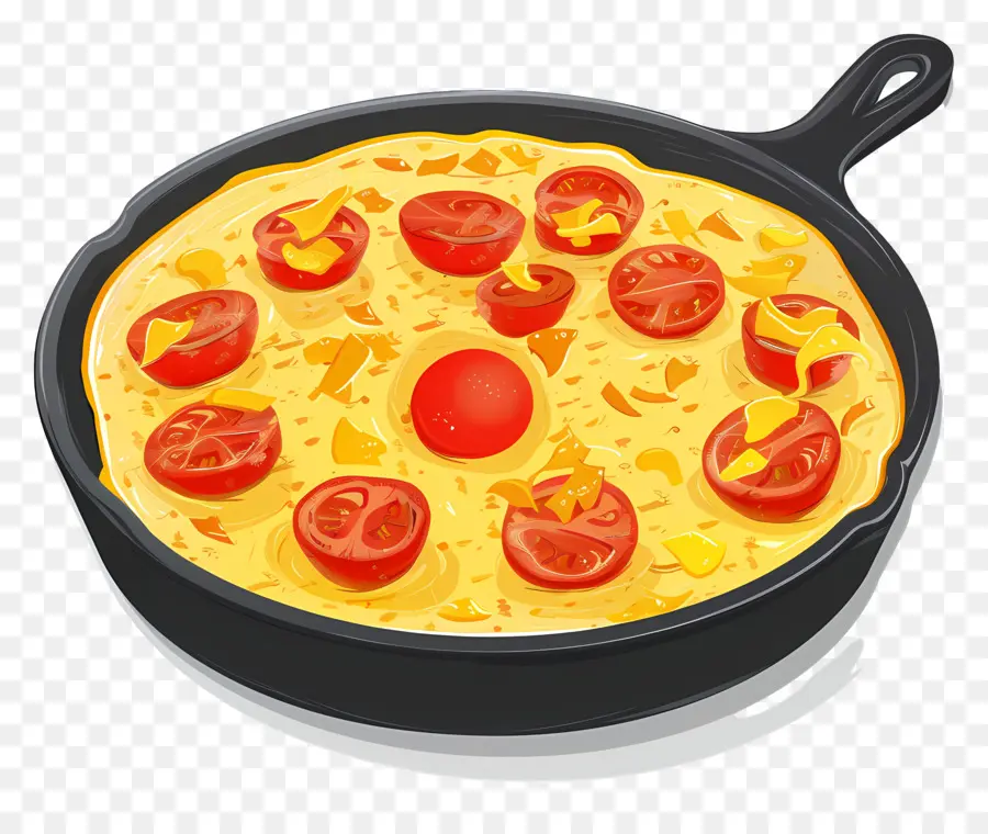 Omelette Espagnole，Omelette PNG