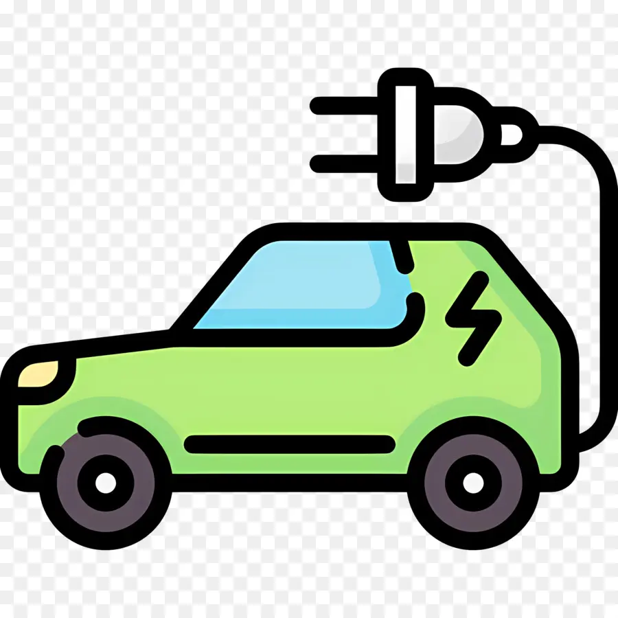 Voiture électrique，Chargement PNG