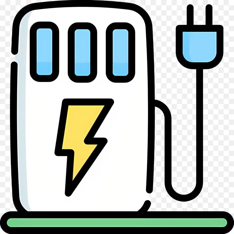 Station De Charge，Chargeur électrique PNG