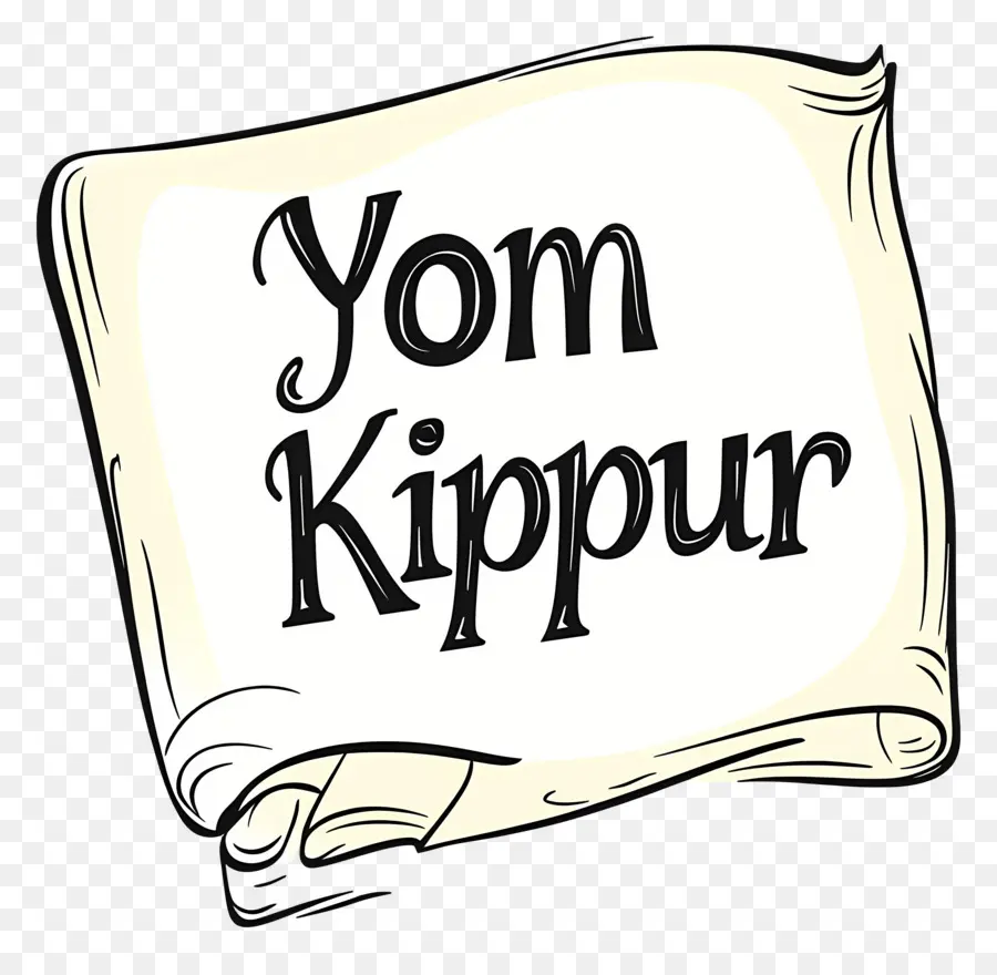 Yom Kippour，Parchemin De Yom Kippour PNG