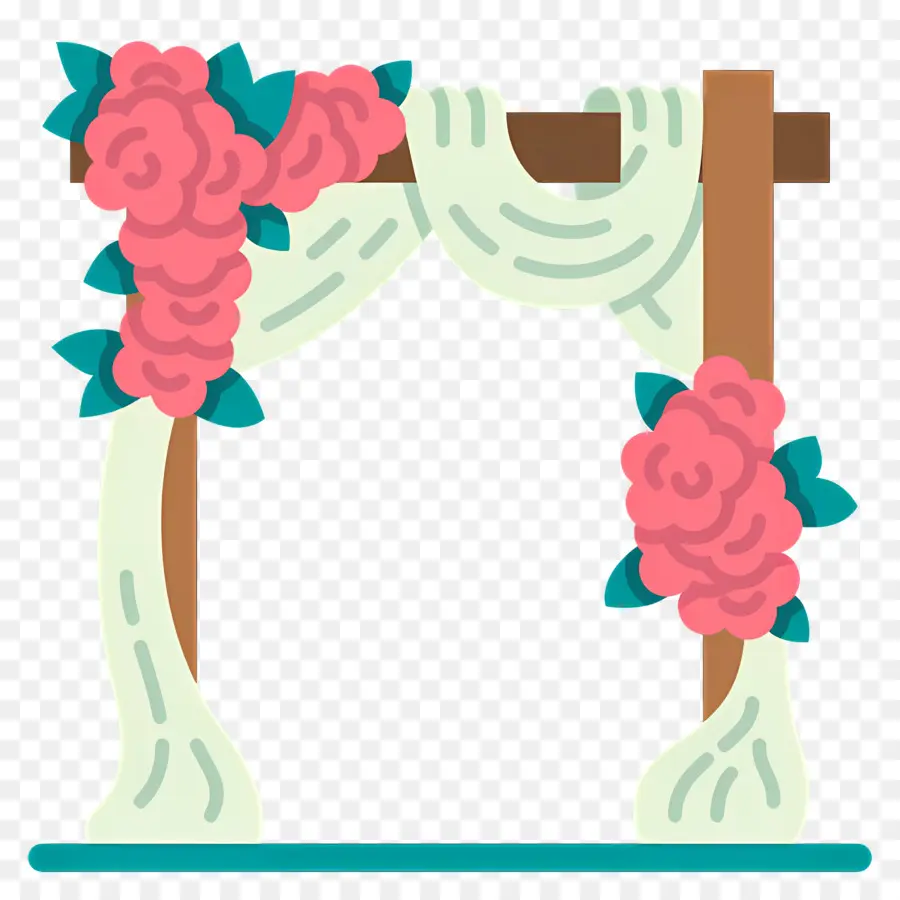 Arche De Mariage，Arche Florale PNG