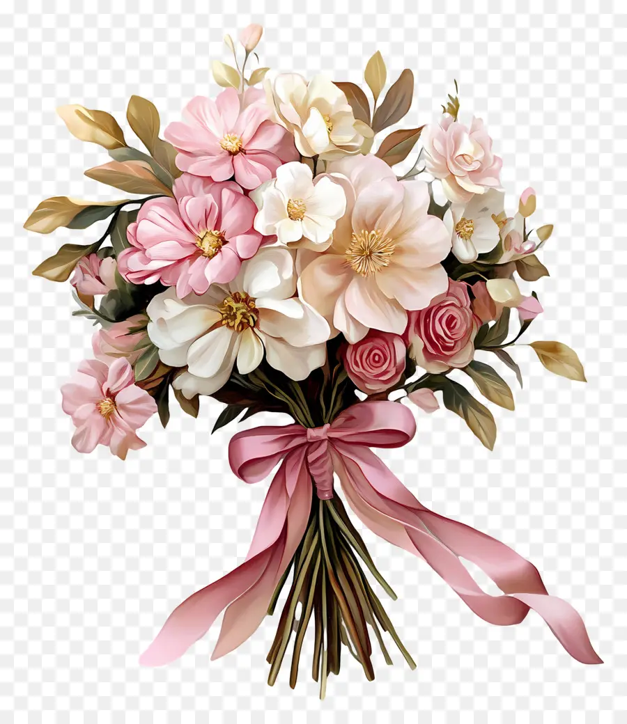 Fleurs D'anniversaire，Bouquet PNG