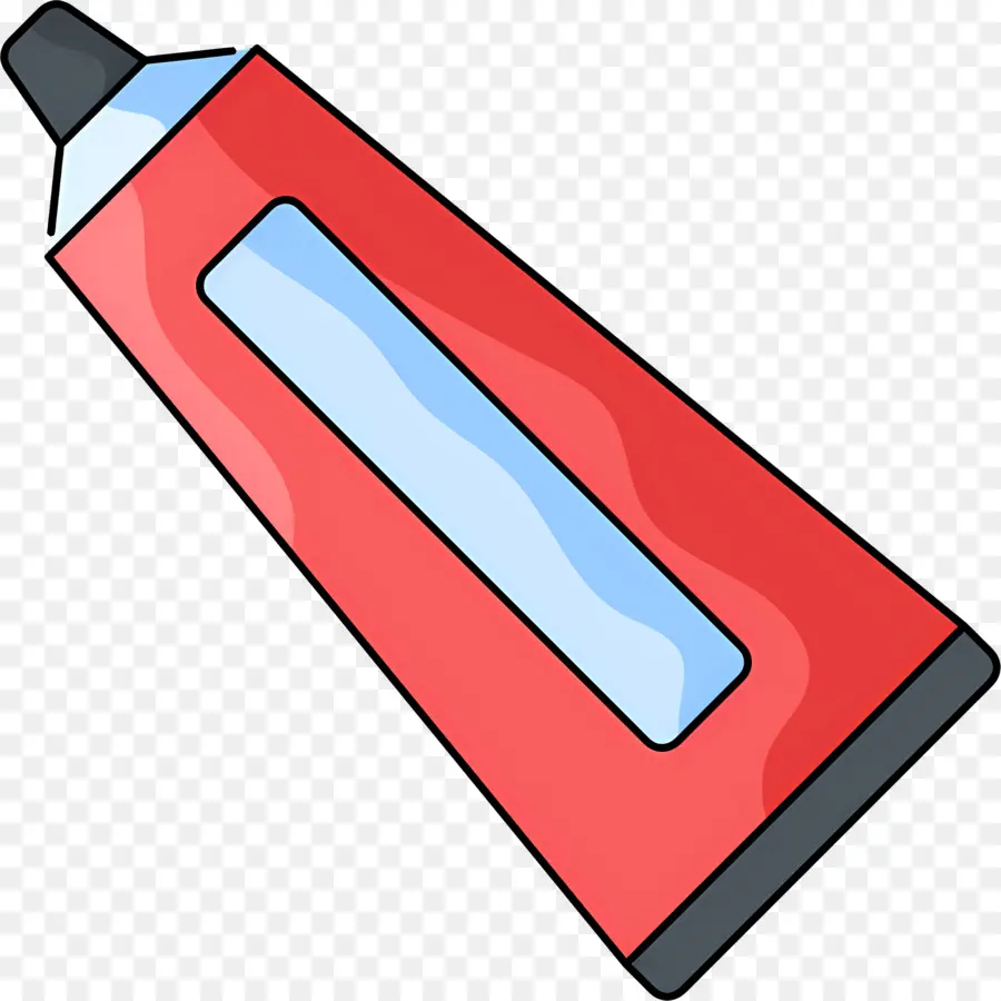 Dentifrice，Tube Rouge PNG