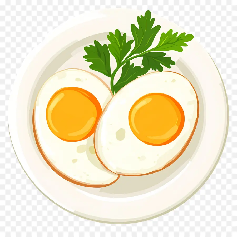 Oeufs Au Plat，Oeuf Au Plat PNG