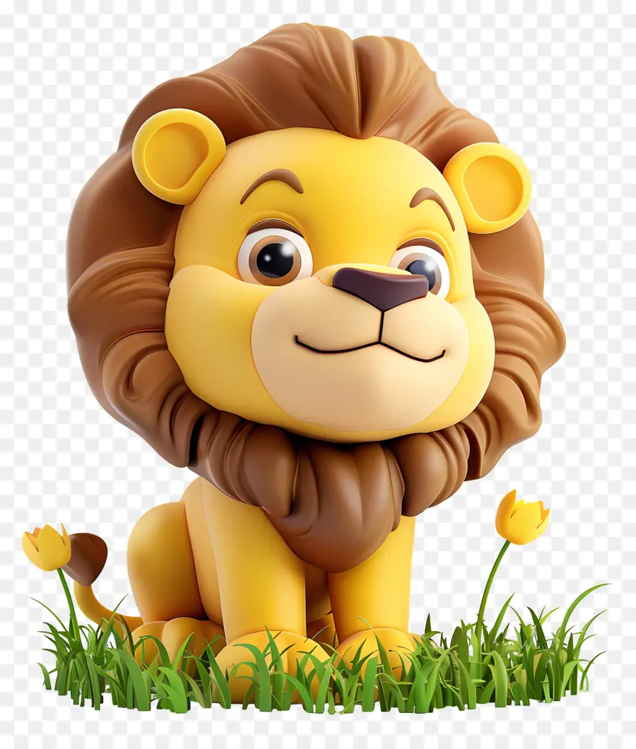 Lion Dessin Animé，Lion PNG