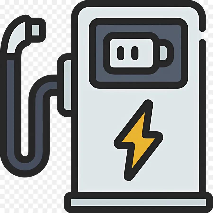 Station De Charge，Chargeur électrique PNG