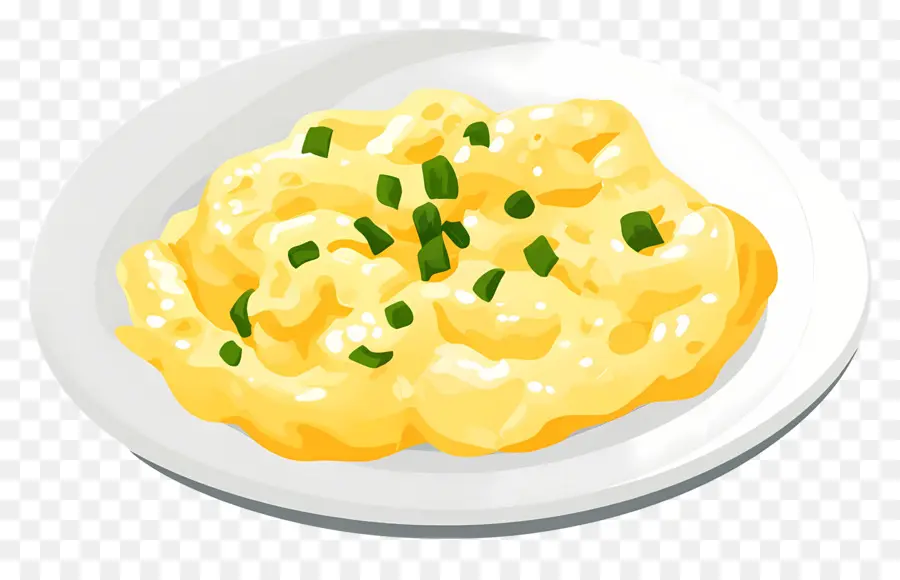 Oeufs Brouillés，Petit Déjeuner PNG