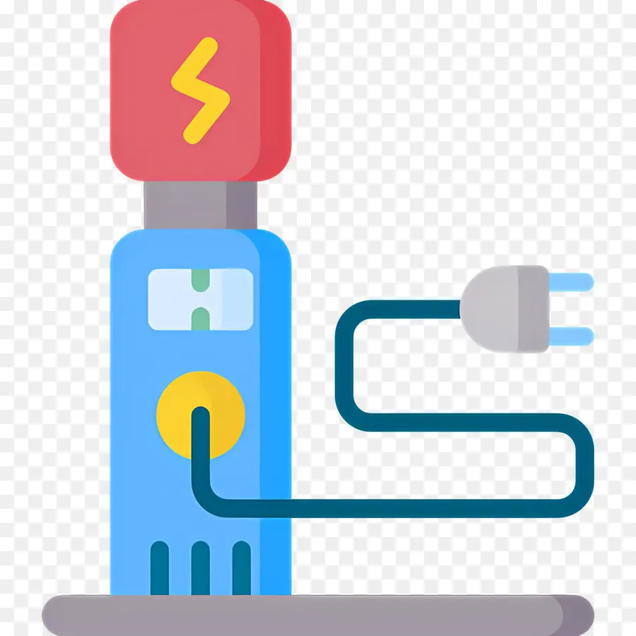 Station De Charge，Station De Recharge Pour Véhicules électriques PNG