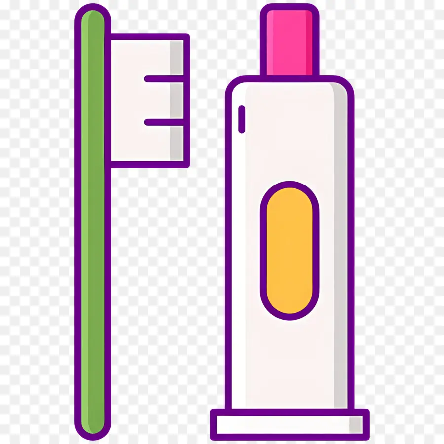 Dentifrice Pour Brosse à Dents，Brosse à Dents Et Dentifrice PNG