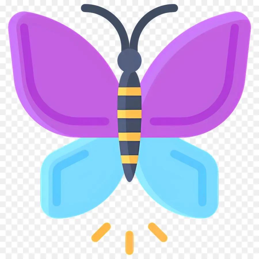 Papillon Violet，Papillon PNG