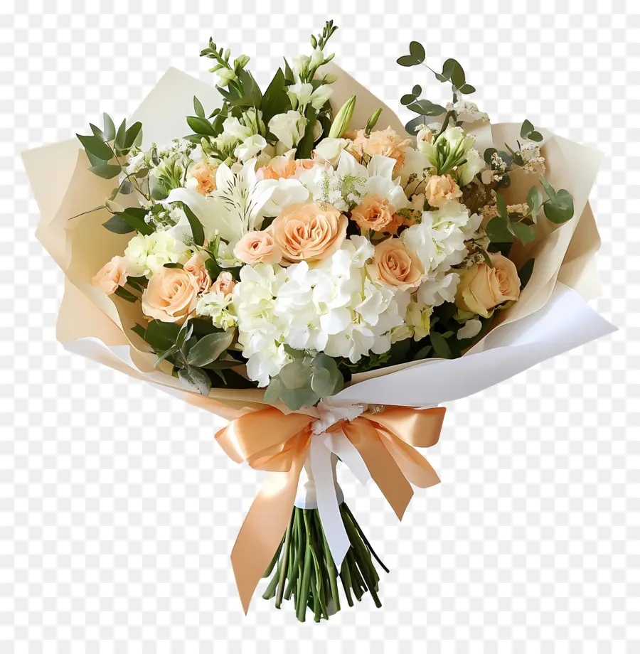 Fleurs D'anniversaire，Bouquet De Fleurs PNG