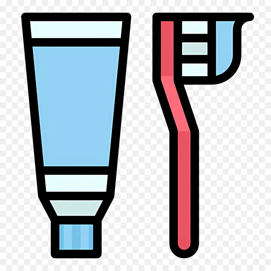 Dentifrice Pour Brosse à Dents，Brosse à Dents Et Dentifrice PNG