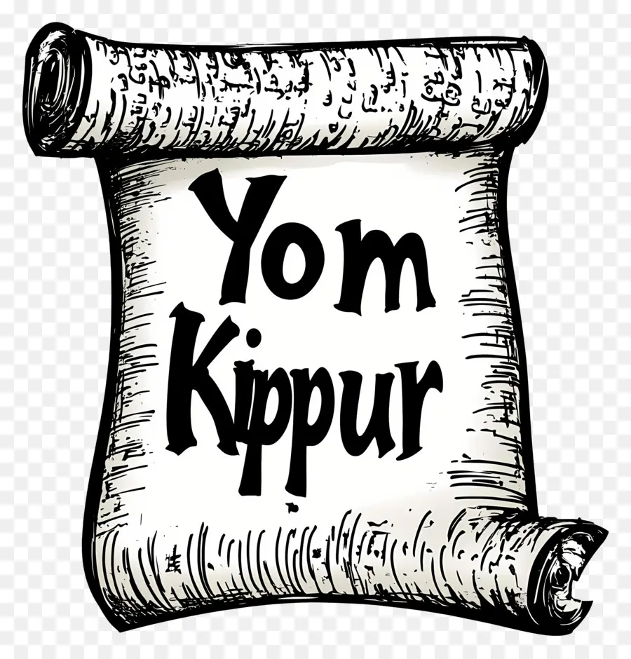 Yom Kippour，Parchemin De Yom Kippour PNG