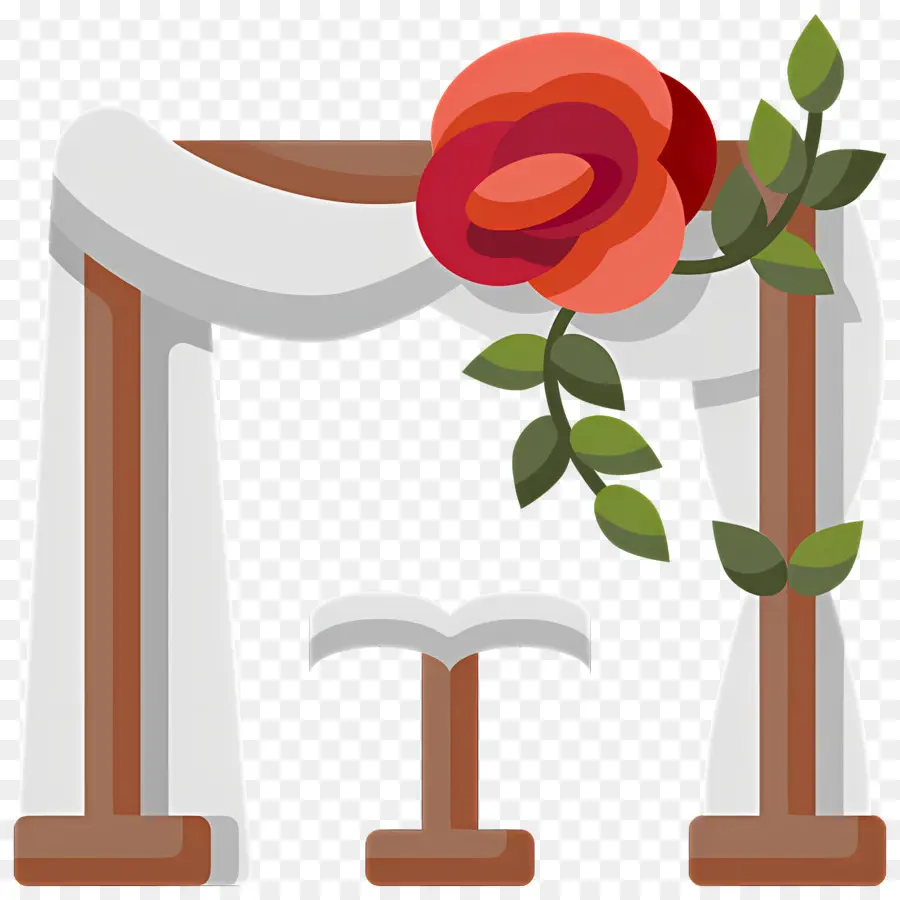 Arche De Mariage，Fleur PNG