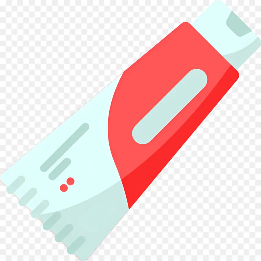 Dentifrice，Tube Rouge Et Blanc PNG