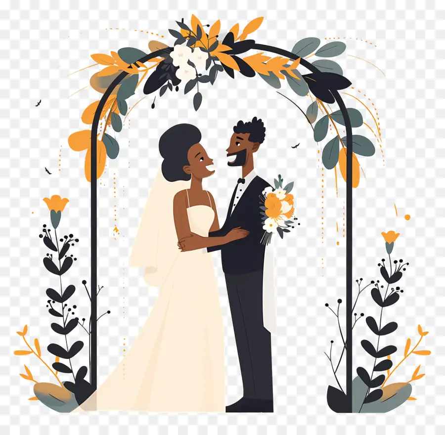 Mariée Et Marié，Couples De Mariage PNG